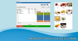 AKINSOFT Wolvox Restoran 8.05.06