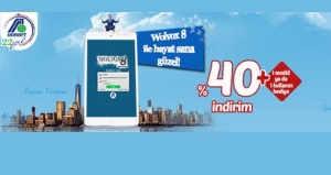 Wolvox 8 %40 İndirim (1 Modül ya da 1 Kullanıcı Hediye)