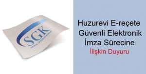 Huzurevi E-reçete