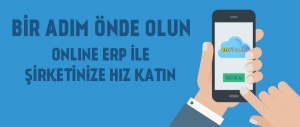 Online ERP İle Bir Adım Önde Olun!